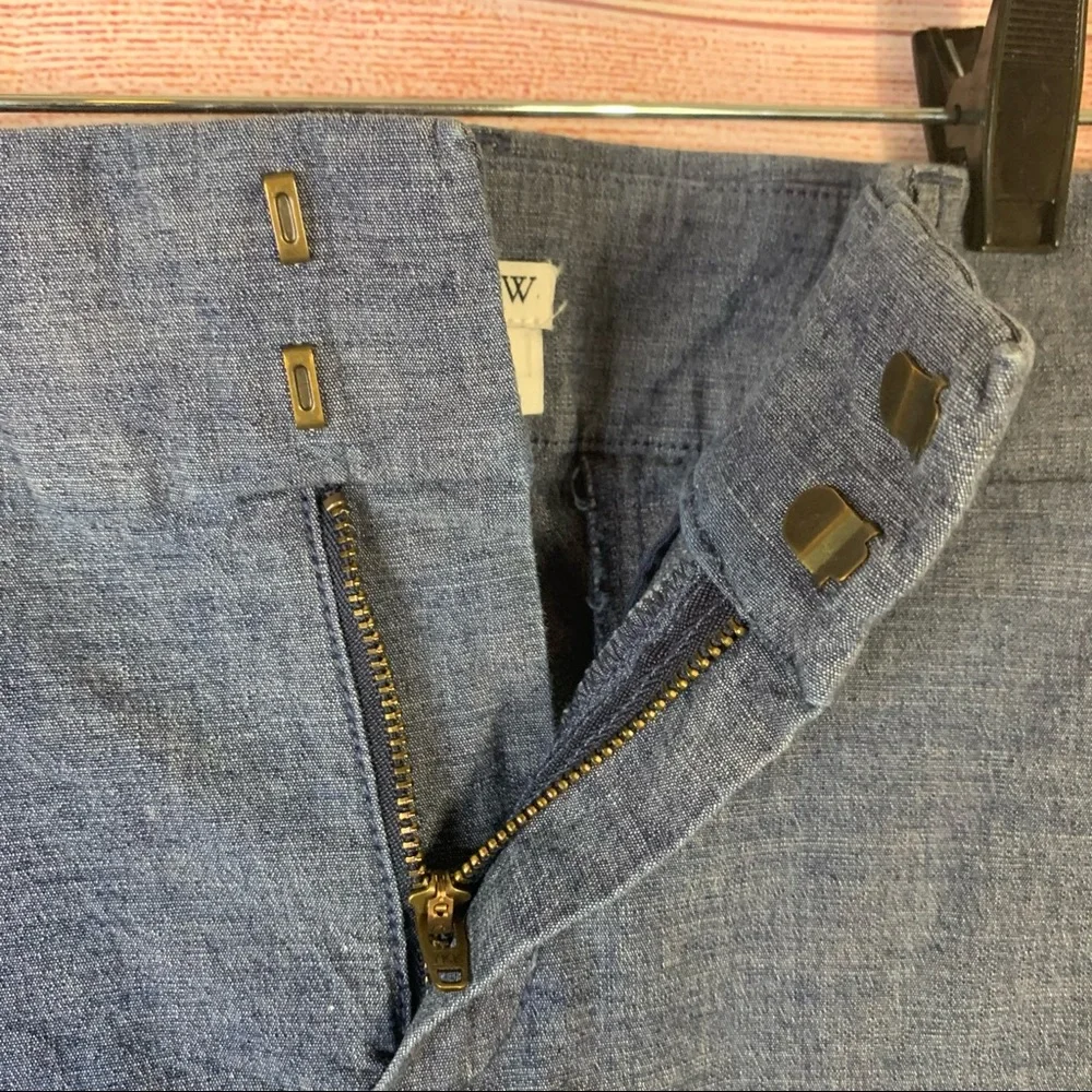 J.Crew Blue Frankie‎ Bermuda Shorts Size 4